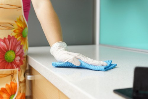 Professional house cleaning for a modern Canary Wharf apartment