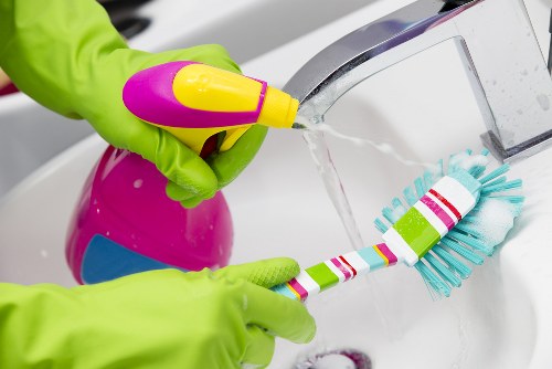 Specialist cleaning for kitchens and bathrooms