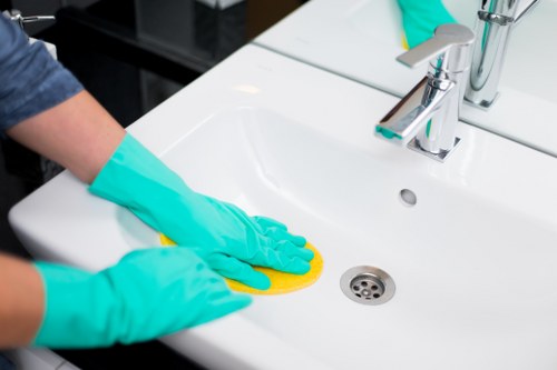 Regular office cleaning service for shared and corporate spaces in Canary Wharf
