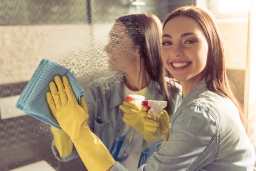 Detailed kitchen and bathroom one off cleaning service in Canary Wharf